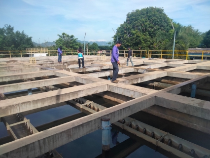 ไฟล์แนบ กปภ.สาขากาญจนบุรี ล้างถังตกตะกอนโรงกรองน้ำ ประจำเดือน มิถุนายน 2565 