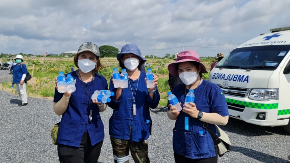 ไฟล์แนบ กปภ.สาขาธัญบุรี ร่วมสนับสนุนน้ำดื่มในการจัดกิจกรรมของจังหวัดปทุมธานี ในพิธีถวายพระพรแด่สมเด็จพระอริยวงศาคตญาณ สมเด็จพระสังฆราช สกลมหาสังฆปริณายก เนื่องในมงคลสมัยคล้ายวันประสูติ 26 มิถุนายน 2565
