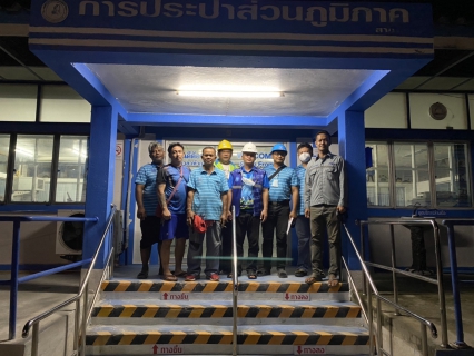 ไฟล์แนบ การประปาส่วนภูมิสาขาจันดี ลงพื้นที่เดินสำรวจหาท่อแตก-ท่อรั่ว