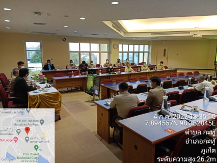 ไฟล์แนบ กปภ.สาขาภูเก็ต เข้าร่วมประชุมเชิงบูรณาการหัวหน้าส่วนราชการ หัวหน้าหน่วยงานรัฐวิสหกิจ ผู้บริหารองค์กรปกครองส่วนท้องถิ่น กำนัน ผู้ใหญ่บ้าน แพทย์ประจำตำบล และสารวัตรกำนัน ตำบลกมลาทุกหมู่บ้าน และคณะกรรมการบริหารงานอำเภอกะทู้ (ก.บ.อ กะทู้)  