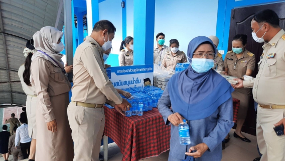 ไฟล์แนบ กปภ.สาขาภูเก็ต เข้าร่วมพิธีเปิดโครงการ "สุขภาพดีใต้ร่มพระบารมี" 