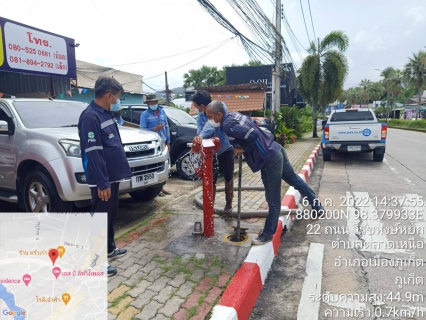 ไฟล์แนบ กปภ.สาขาภูเก็ต ร่วมกับบริษัท เอเชีย อินฟราสตรักเชอร์ แมเนจเม้นท์ (ประเทศไทย) จำกัด (โครงการจัดการลดน้ำสูญเสีย) ลงพื้นที่บริเวณถนนวิรัชหงษ์หยก ต.วิชิต อ.เมืองภูเก็ต ดำเนินการเปิดล้างระบายตะกอนในเส้นท่อจ่ายน้ำ (Blow off) ผ่านหัวดับเพลิง 