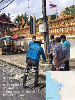 ไฟล์แนบ กปภ.สาขาภูเก็ต ลงพื้นที่ร่วมกับสมาชิกวุฒิสภาเทศบาลตำบลกะรน สำรวจซอยปฏัก 20 และซอยปฏัก 22 