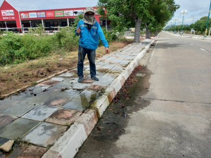 ไฟล์แนบ กปภ.สาขากาญจนบุรี ทำการสำรวจหาจุดรั่วไหลในเส้นท่อ