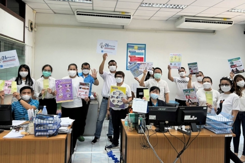ไฟล์แนบ กปภ.ข.6 ร่วมเดินรณรงค์ต่อต้านยาเสพติด โครงการโรงงานสีขาว ปี 2565
