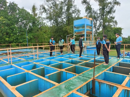 ไฟล์แนบ การตรวจประเมินเพื่อต่ออายุการรับรองโครงการส่งเสริมความเชื่อมั่นคุณภาพน้ำประปา (Water is Life) โรงกรองทุ่งมน