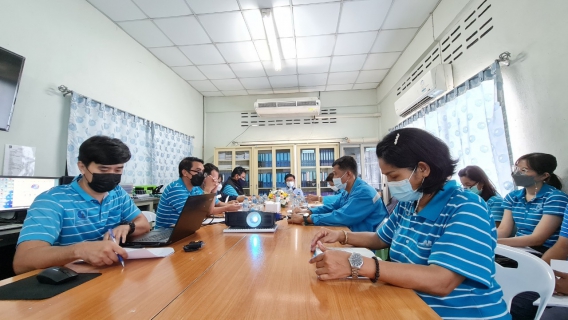 ไฟล์แนบ กปภ.สาขาธัญบุรี จัดประชุมติดตามผลการดำเนินงานโครงการจัดการน้ำสะอาดและการบำรุงรักษาเชิงป้องกัน (WSP&PM) ภาคีเครือข่าย กปภ.สาขาธัญบุรี ครั้งที่ 4/2565 โดยให้การต้อนรับคณะทำงาน ณ ห้องประชุมสถานีผลิตจ่ายน้ำธัญบุรี (คลอง 13) อ.ธัญบุรี จ.ปทุมธานี