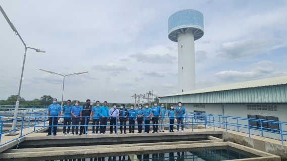 ไฟล์แนบ กปภ.สาขาธัญบุรี จัดประชุมติดตามผลการดำเนินงานโครงการจัดการน้ำสะอาดและการบำรุงรักษาเชิงป้องกัน (WSP&PM) ภาคีเครือข่าย กปภ.สาขาธัญบุรี ครั้งที่ 4/2565 โดยให้การต้อนรับคณะทำงาน ณ ห้องประชุมสถานีผลิตจ่ายน้ำธัญบุรี (คลอง 13) อ.ธัญบุรี จ.ปทุมธานี