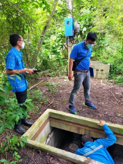 ไฟล์แนบ กปภ.สาขาภูเก็ต ร่วมกับกองแผน กปภ.ข.4 ลงพื้นที่สำรวจโครงการเพิ่มประสิทธิภาพจ่ายน้ำ