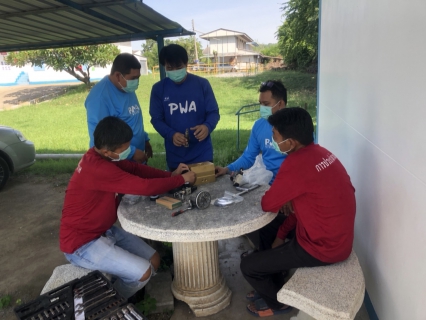 ไฟล์แนบ กปภ.สาขาอู่ทอง ฝึกอบรมเชิงปฏิบัติการ (OJT) การซ่อมแซมและบำรุงรักษา หัวขับประตูน้ำแบบนิวเมตริกส์