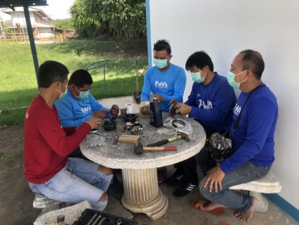 ไฟล์แนบ กปภ.สาขาอู่ทอง ฝึกอบรมเชิงปฏิบัติการ (OJT) การซ่อมแซมและบำรุงรักษา หัวขับประตูน้ำแบบนิวเมตริกส์