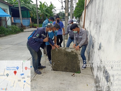 ไฟล์แนบ กปภ.สาขาภูเก็ต ร่วมกับบริษัท เอเชีย อินฟราสตรักเชอร์ แมเนจเม้นท์ (ประเทศไทย) จำกัด (โครงการจัดการลดน้ำสูญเสีย) ลงพื้นที่สำรวจหาท่อแตกท่อรั่วเชิงรุก (ALC) บริเวณพื้นที่ DMA  03 ราไวย์ ต.ฉลอง อ.เมืองภูเก็ต   