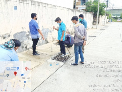 ไฟล์แนบ กปภ.สาขาภูเก็ต ร่วมกับบริษัท เอเชีย อินฟราสตรักเชอร์ แมเนจเม้นท์ (ประเทศไทย) จำกัด (โครงการจัดการลดน้ำสูญเสีย) ลงพื้นที่สำรวจหาท่อแตกท่อรั่วเชิงรุก (ALC) บริเวณพื้นที่ DMA  03 ราไวย์ ต.ฉลอง อ.เมืองภูเก็ต   