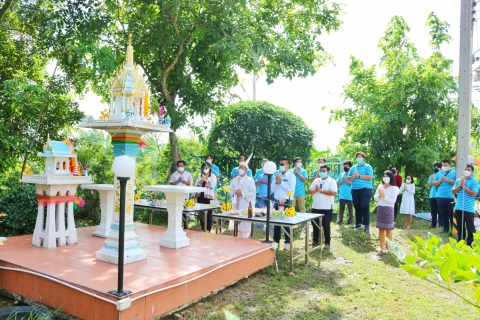 ไฟล์แนบ กปภ.สาขาปทุมธานี ประกอบพิธีบวงสรวงตั้งศาลพระภูมิ หลังใหม่ ณ สถานีผลิตน้ำวัดชัยสิทธาวาส