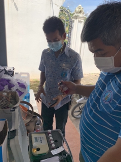 ไฟล์แนบ การประปาส่วนภูมิภาคสาขาทุ่งสง ตรวจสอบคุณภาพน้ำ ภายใต้โครงการ Water is Lite