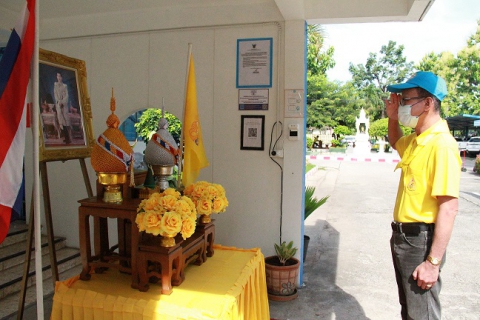 ไฟล์แนบ กปภ.ข.6 จัดพิธีถวายพระพรและถวายสัตย์ปฏิญาณ พร้อมรวมพลังจิตอาสาฯ