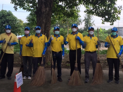 ไฟล์แนบ กปภ.สาขาสามพราน เข้าร่วมพิธีเปิดโครงการรวมพลังจิตอาสา กปภ. เทิดไท้องค์ราชัน พระพันปีหลวง