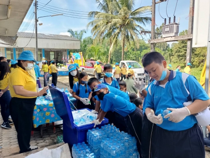 ไฟล์แนบ การประปาส่วนภูมิภาคสาขาคลองท่อม ให้บริการน้ำดื่มบรรจุขวดตราสัญลักษณ์ กปภ.ครงการรวมพลังจิตอาสา ประชารัฐร่วมใจ กำจัดผักตบชวา พัฒนาคลองสินปุน