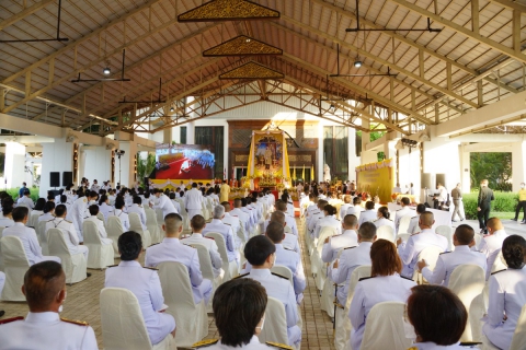 ไฟล์แนบ กปภ.สาขาเชียงใหม่.(พ) ร่วมทำบุญตักบาตรพระสงฆ์ เพื่อถวายเป็นพระราชกุศล เนื่องในโอกาสวันเฉลิมพระชนมพรรษา พระบาทสมเด็จพระเจ้าอยู่หัว ประจำปีพุทธศักราช 2565