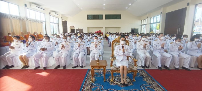 ไฟล์แนบ กปภ.สาขาเกาะคา เข้าร่วมพิธีทำบุญตักบาตรถวายพระราชกุศล และพิธีถวายสัตย์ปฏิญาณเพื่อเป็นข้าราชการที่ดีและพลังของแผ่นดิน   ........................................... เมื่อวันที่ 28 กรกฎาคม 2565 กปภ.สาขาเ