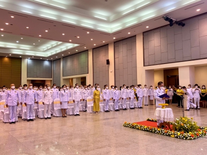 ไฟล์แนบ การประปาส่วนภูมิภาคสาขากระบี่ ร่วมกิจกรรมเนื่องเนื่องในโอกาสวันเฉลิมพระชนมพรรษา 70 พรรษา 28 กรกฎาคม 2565 พิธีถวายสัตย์ปฏิญาณเป็นข้าราชการที่ดีและพลังของแผ่นดินแสดงออกซึ่งความจงรักภักดีต่อสถาบัน ชาติ ศาสนา พระมหากษัตริย์