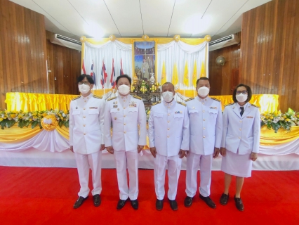 ไฟล์แนบ กปภ.สาขาท่ามะกา เข้าร่วมพิธีทำบุญตักบาตรถวายพระราชกุศล และพิธีถวายสัตย์ปฏิญาณเพื่อเป็นข้าราชการที่ดีและพลังของแผ่นดิน กิจกรรมเฉลิมพระเกียรติพระบาทสมเด็จพระเจ้าอยู่หัว  เนื่องในโอกาสมหามงคลเฉลิมพระชนมพรรษา 28 กรกฎาคม 2565