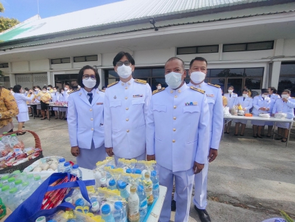 ไฟล์แนบ กปภ.สาขาท่ามะกา เข้าร่วมพิธีทำบุญตักบาตรถวายพระราชกุศล และพิธีถวายสัตย์ปฏิญาณเพื่อเป็นข้าราชการที่ดีและพลังของแผ่นดิน กิจกรรมเฉลิมพระเกียรติพระบาทสมเด็จพระเจ้าอยู่หัว  เนื่องในโอกาสมหามงคลเฉลิมพระชนมพรรษา 28 กรกฎาคม 2565