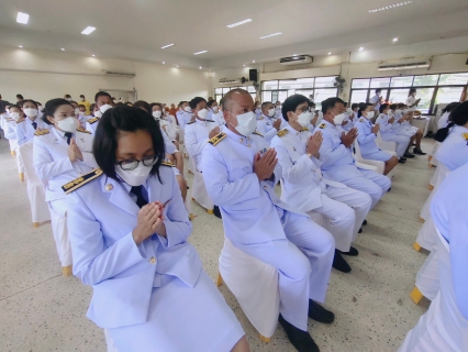 ไฟล์แนบ กปภ.สาขาท่ามะกา เข้าร่วมพิธีทำบุญตักบาตรถวายพระราชกุศล และพิธีถวายสัตย์ปฏิญาณเพื่อเป็นข้าราชการที่ดีและพลังของแผ่นดิน กิจกรรมเฉลิมพระเกียรติพระบาทสมเด็จพระเจ้าอยู่หัว  เนื่องในโอกาสมหามงคลเฉลิมพระชนมพรรษา 28 กรกฎาคม 2565