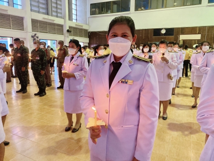 ไฟล์แนบ กปภ.สาขากุยบุรีเข้าร่วมพิธีถวายเครื่องราชสักการะและจุดเทียนถวายพระพรชัยมงคลเนื่องในโอกาสวันเฉลิมพระชนมพรรษาพระบาทสมเด็จพระเจ้าอยู่หัว ปีพุทธศักราช 2565