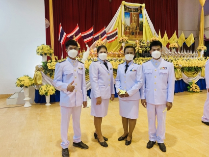 ไฟล์แนบ กปภ.สาขากุยบุรีเข้าร่วมพิธีถวายเครื่องราชสักการะและจุดเทียนถวายพระพรชัยมงคลเนื่องในโอกาสวันเฉลิมพระชนมพรรษาพระบาทสมเด็จพระเจ้าอยู่หัว ปีพุทธศักราช 2565