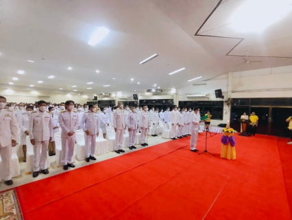 ไฟล์แนบ กปภ.สาขาท่ามะกา ร่วมพิธีถวายเครื่องราชสักการะและวางพานพุ่ม และพิธีจุดเทียนถวายพระพรชัยมงคล เฉลิมพระเกียรติพระบาทสมเด็จพระเจ้าอยู่หัว  เนื่องในโอกาสมหามงคลเฉลิมพระชนมพรรษา 28 กรกฎาคม 2565  ช่วงเย็น  