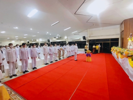 ไฟล์แนบ กปภ.สาขาท่ามะกา ร่วมพิธีถวายเครื่องราชสักการะและวางพานพุ่ม และพิธีจุดเทียนถวายพระพรชัยมงคล เฉลิมพระเกียรติพระบาทสมเด็จพระเจ้าอยู่หัว  เนื่องในโอกาสมหามงคลเฉลิมพระชนมพรรษา 28 กรกฎาคม 2565  ช่วงเย็น  