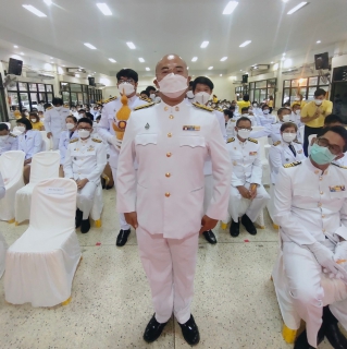 ไฟล์แนบ กปภ.สาขาท่ามะกา ร่วมพิธีถวายเครื่องราชสักการะและวางพานพุ่ม และพิธีจุดเทียนถวายพระพรชัยมงคล เฉลิมพระเกียรติพระบาทสมเด็จพระเจ้าอยู่หัว  เนื่องในโอกาสมหามงคลเฉลิมพระชนมพรรษา 28 กรกฎาคม 2565  ช่วงเย็น  