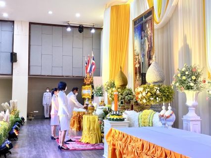 ไฟล์แนบ การประปาส่วนภูมิภาคสาขากระบี่ ร่วมกิจกรรมเนื่องเนื่องในโอกาสวันเฉลิมพระชนมพรรษา 70 พรรษา 28 กรกฎาคม 2565 พิธีถวายเครื่องราชสักการะ วางพานพุ่มและถวายพระพรชัยมงคล