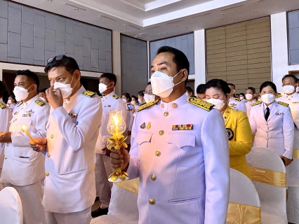 ไฟล์แนบ การประปาส่วนภูมิภาคสาขากระบี่ ร่วมกิจกรรมเนื่องเนื่องในโอกาสวันเฉลิมพระชนมพรรษา 70 พรรษา 28 กรกฎาคม 2565 พิธีถวายเครื่องราชสักการะ วางพานพุ่มและถวายพระพรชัยมงคล