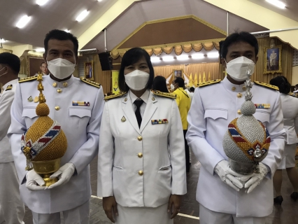 ไฟล์แนบ การประปาส่วนภูมิภาคสาขาคลองท่อม เข้าร่วมพิธีถวายเครื่องราชสักการะและวางพานพุ่ม และพิธีถวายพระพรชัยมงคล เนื่องในโอกาสวันเฉลิมพระชนมพรรษาพระบาทสมเด็จพระเจ้าอยู่หัว 