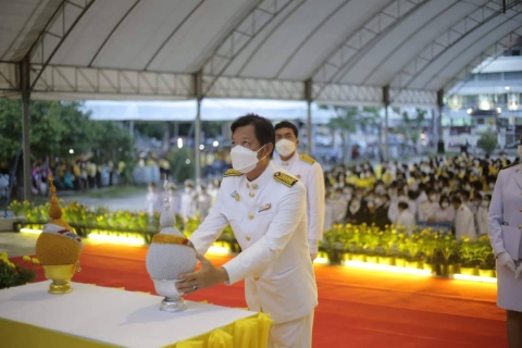 ไฟล์แนบ การประปาส่วนภูมิภาคสาขาทุ่งสง ร่วมกิจกรรมพิธีถวายเครื่องราชสักการะ ถวายพานพุ่ม และจุดเทียนถวายพระพรชัยมงคลเนื่องในโอกาสวันเฉลิมพระชนมพรรษาพระบาทสมเด็จพระเจ้าอยู่หัว