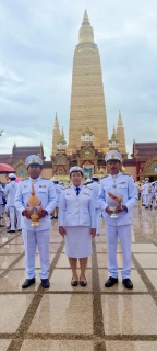 ไฟล์แนบ กปภ.สาขาอ่าวลึก เข้าร่วมพิธีถวายเครื่องราชสักการะและวางพานพุ่ม และพิธีจุดเทียนชัยถวายพระพร เนื่องในโอกาสวันเฉลิมพระชนมพรรษา พระบาทสมเด็จพระเจ้าอยู่หัว