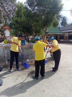 ไฟล์แนบ กปภ.สาขาเกาะพะงัน เข้าร่วมกิจกรรมจิตอาสาพัฒนา ปรับปรุงภูมิทัศน์ วัดราษฎร์เจริญ