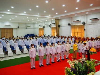 ไฟล์แนบ กปภ.สาขาพนมทวน เข้าร่วมพิธีทำบุญตักบาตรถวายพระราชกุศล และพิธีถวายสัตย์ปฏิญาณเพื่อเป็นข้าราชการที่ดีและพลังของแผ่นดิน 