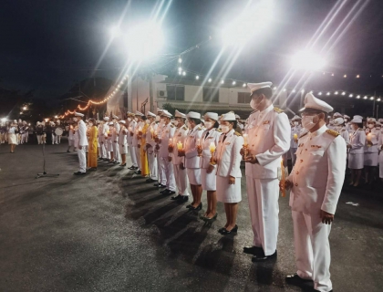 ไฟล์แนบ กปภ.สาขาปากพนัง เข้าร่วมพิธีถวายเครื่องราชสักการะและวางพานพุ่ม และพิธีจุดเทียนถวายพระพรชัยมงคล เนื่องในวันเฉลิมพระชนมพรรษา พระบาทสมเด็จพระเจ้าอยู่หัว ในวันพฤหัสบดี ที่ 28 กรกฎาคม 2565        