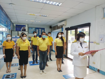 ไฟล์แนบ กปภ.สาขาคลองท่อม จัดพิธีถวายพระพรชัยมงคล ถวายสัตย์ปฏิญาณเพื่อเป็นพนักงานรัฐวิสาหกิจที่ดีและเป็นพลังของแผ่นดิน 