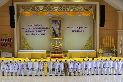 ไฟล์แนบ กปภ.สาขาระนอง เข้าร่วมกิจกรรมเฉลิมพระเกียรติพระบาทสมเด็จพระเจ้าอยู่หัว เนื่องในโอกาสวันเฉลิมพระชนมพรรษา 28 กรกฎาคม 2565