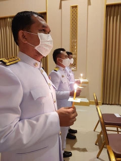ไฟล์แนบ กปภ.สาขาระนอง เข้าร่วมพิธีถวายเครื่องราชสักการะและวางพานพุ่ม พิธีจุดเทียนถวายพระพรชัยมงคล เนื่องในโอกาสวันเฉลิมพระชนมพรรษา พระบาทสมเด็จพระเจ้าอยู่หัว