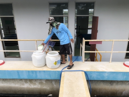 ไฟล์แนบ การประปาส่วนภูมิภาคสาขาประจวบคีรีขันธ์ ดำเนินการล้างถังตกตะกอนโรงกรองขนาด 400 ลบม./ชม. ฝั่งตะวันออก