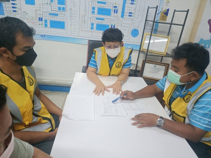 ไฟล์แนบ กปภ.สาขาอ่าวลึก ลงพื้นที่ทำ Step Test ออกสำรวจค้นหาท่อแตก  รั่ว 