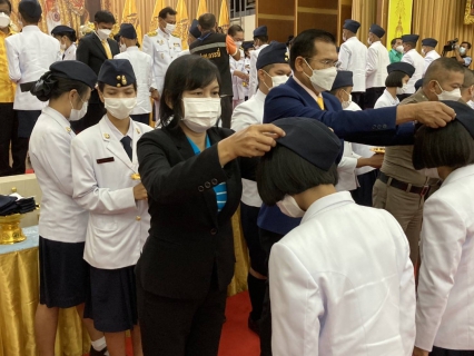 ไฟล์แนบ การประปาส่วนภูมิภาคสาขาคลองท่อมเข้าร่วมพิธีมอบเข็มเครื่องหมาย ภปร. และหมวกหนีบให้กับนักเรียนใหม่ โรงเรียนกาญจนาภิเษกวิทยาลัยกระบี่