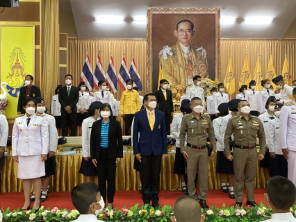 ไฟล์แนบ การประปาส่วนภูมิภาคสาขาคลองท่อมเข้าร่วมพิธีมอบเข็มเครื่องหมาย ภปร. และหมวกหนีบให้กับนักเรียนใหม่ โรงเรียนกาญจนาภิเษกวิทยาลัยกระบี่