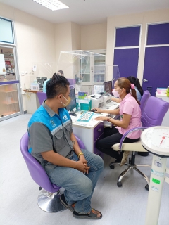 ไฟล์แนบ กปภ.สาขากาญจนบุรี เข้ารับการตรวจสุขภาพประจำปี 2565