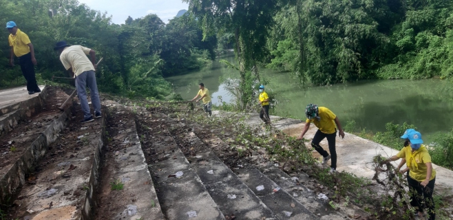 ไฟล์แนบ การประปาส่วนภูมิภาคสาขากาญจนดิษฐ์จัดกิจกรรม " โครงการรวมพลังจิตอาสา กปภ. เทิดไท้องค์ราชัน พระพันปีหลวง"